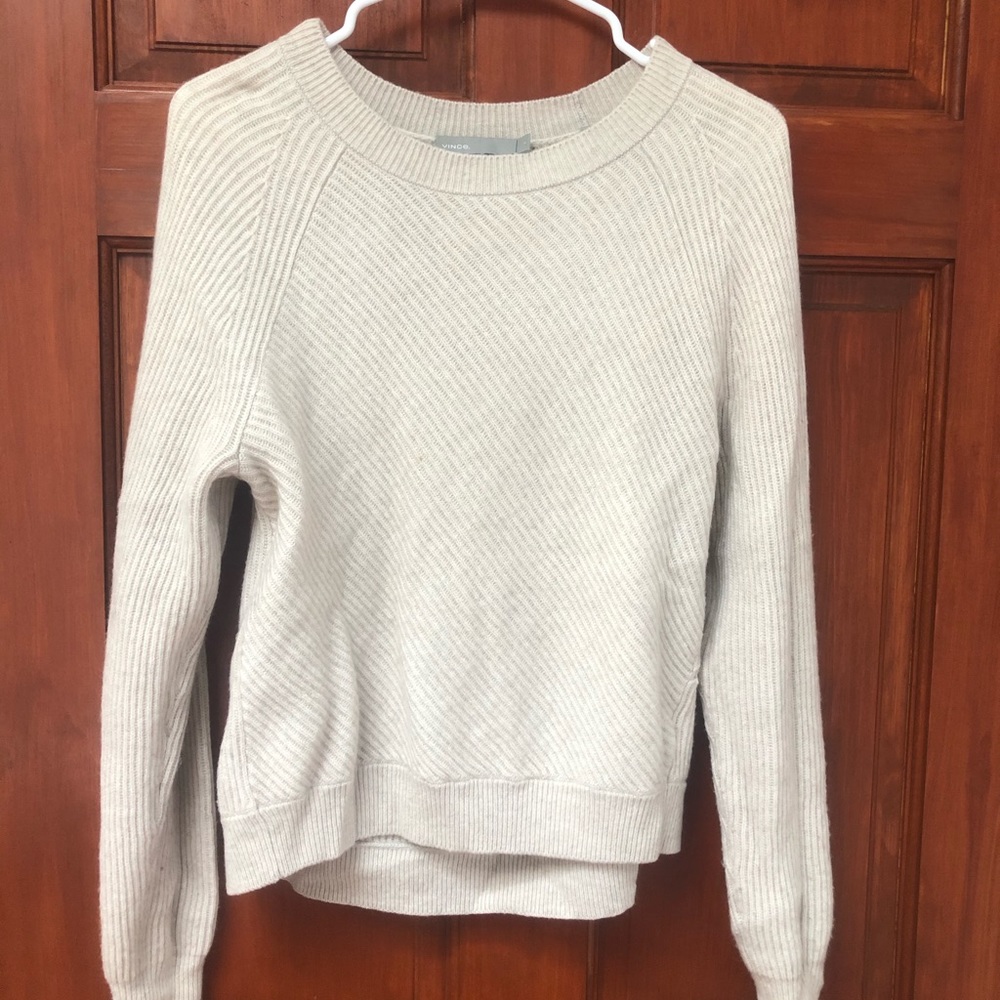Vince camuto cashmere sweater shirt